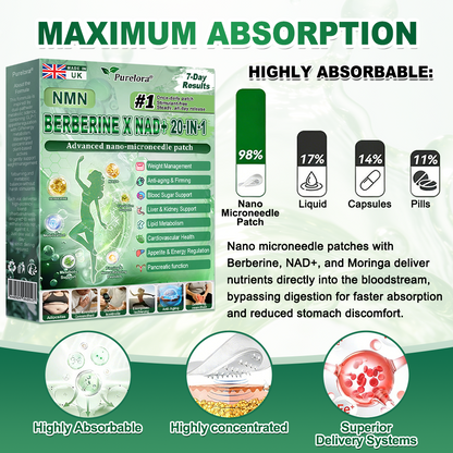🇬🇧𝑶𝒏𝒍𝒊𝒏𝒆 𝑷𝒉𝒂𝒓𝒎𝒂𝒄𝒚💖𝐏𝐮𝐫𝐞𝐥𝐨𝐫𝐚® NAD × 𝐄𝐆𝐂𝐆 20-𝐢𝐧-𝟏 𝐀𝐝𝐯𝐚𝐧𝐜𝐞𝐝 𝐍𝐚𝐧𝐨 𝐌𝐢𝐜𝐫𝐨𝐧𝐞𝐞𝐝𝐥𝐞 𝐏𝐚𝐭𝐜𝐡 (💧𝐉𝐮𝐬𝐭 𝐨𝐧𝐜𝐞 𝐚 𝐝𝐚𝐲, 𝐯𝐢𝐬𝐢𝐛𝐥𝐞 𝐜𝐡𝐚𝐧𝐠𝐞𝐬 𝐢𝐧 𝟕 𝐝𝐚𝐲𝐬) ✅𝐅𝐨𝐫 𝐨𝐛𝐞𝐬𝐢𝐭𝐲, 🅛🅞🅞🅢🅔 🅢🅚🅘🅝,𝐝𝐢𝐚𝐛𝐞𝐭𝐞𝐬, 𝐬𝐥𝐞𝐞𝐩 𝐚𝐩𝐧𝐞𝐚, 𝐣𝐨𝐢𝐧𝐭 𝐢𝐬𝐬𝐮𝐞𝐬, 𝐚𝐧𝐝 𝐦𝐨𝐫𝐞