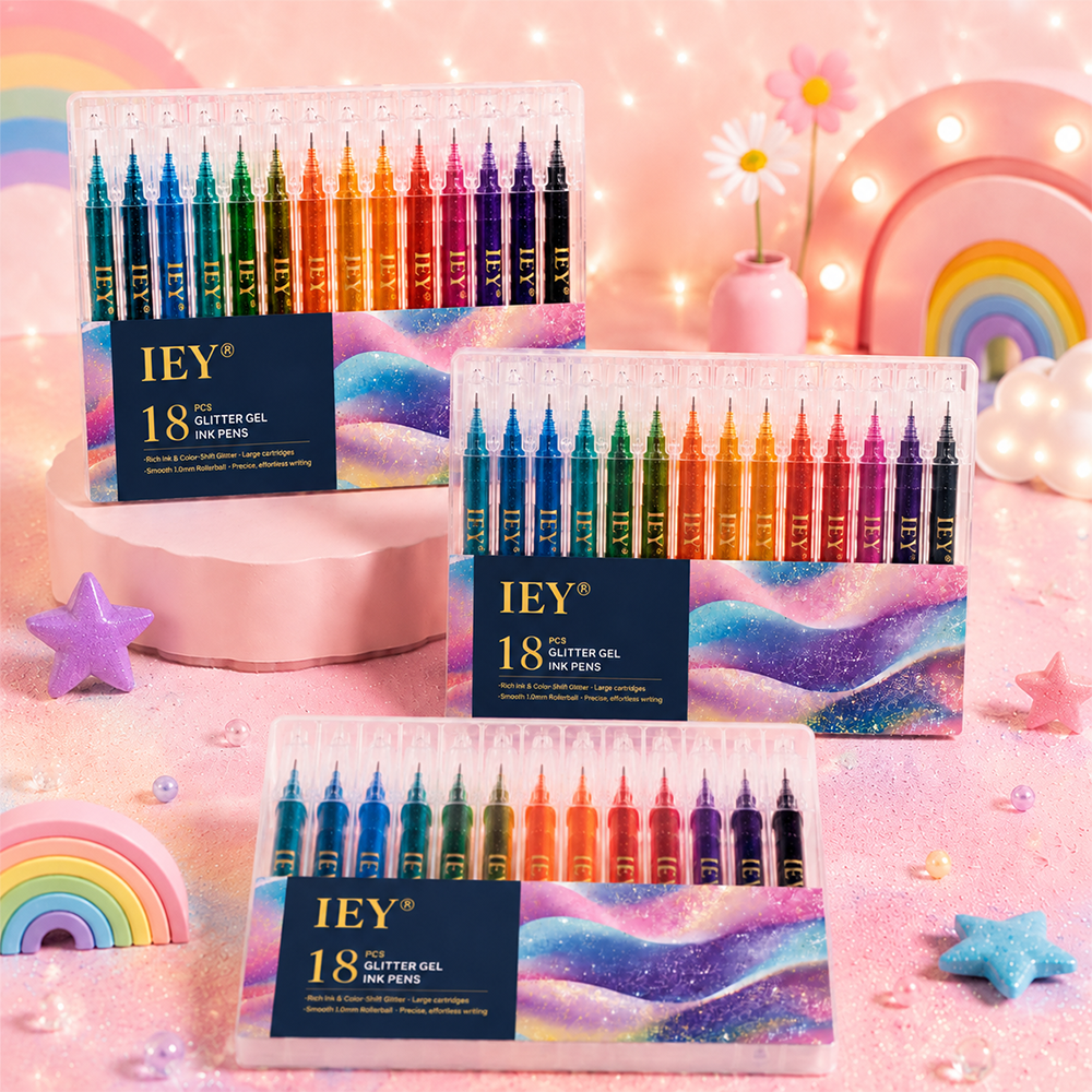 🎨Popcorn IEY® 3D Puffy Pens 18-Color Set | Magical Coloring Pens That “Rise” After Drawing | Kids’ Early Learning DIY Craft Gift Set