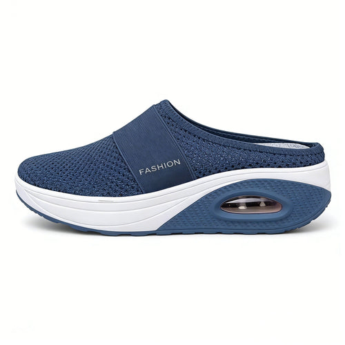 ✨ LAST DAY SALE-80% OFF ✨ BQODQO® Diabetic Air-Cushion Slip-On Walking Shoes, Orthopedic Diabetic Slippers, with Arch-Support for Women
