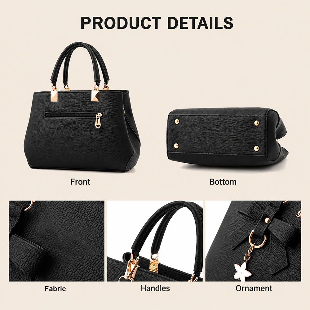 🇬🇧 Elegant Women’s Handbag – Compact, Spacious & Versatile to Carry