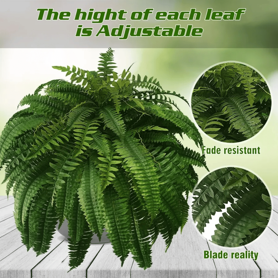 🔥Last Day 50% OFF🔥--🪴UV Resistant Lifelike Artificial Boston Fern