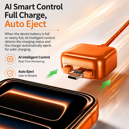 140W USB-C AI Smart Auto Power-Off Charging Protector