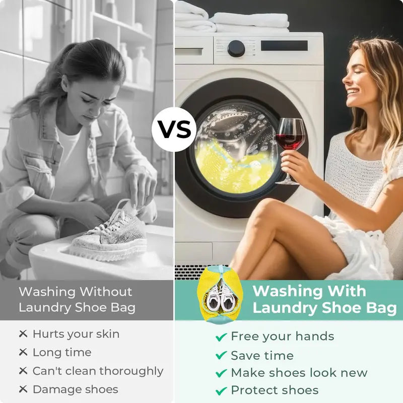 Reusable Shoe Washing Bag
