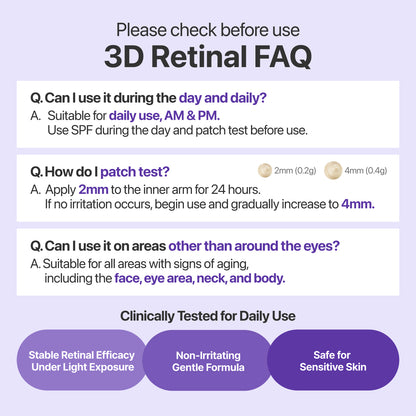 ✨Hudros® No.9 NAD+ Retinal Volumetox Eye Cream 20ml (Tube)💜