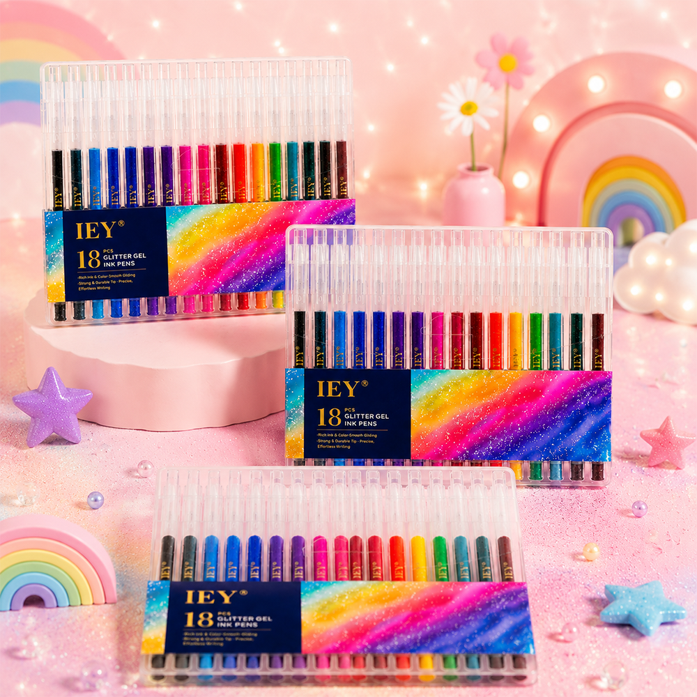 🎨Popcorn IEY® 3D Puffy Pens 18-Color Set | Magical Coloring Pens That “Rise” After Drawing | Kids’ Early Learning DIY Craft Gift Set