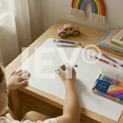 🎨Popcorn IEY® 3D Puffy Pens 18-Color Set | Magical Coloring Pens That “Rise” After Drawing | Kids’ Early Learning DIY Craft Gift Set