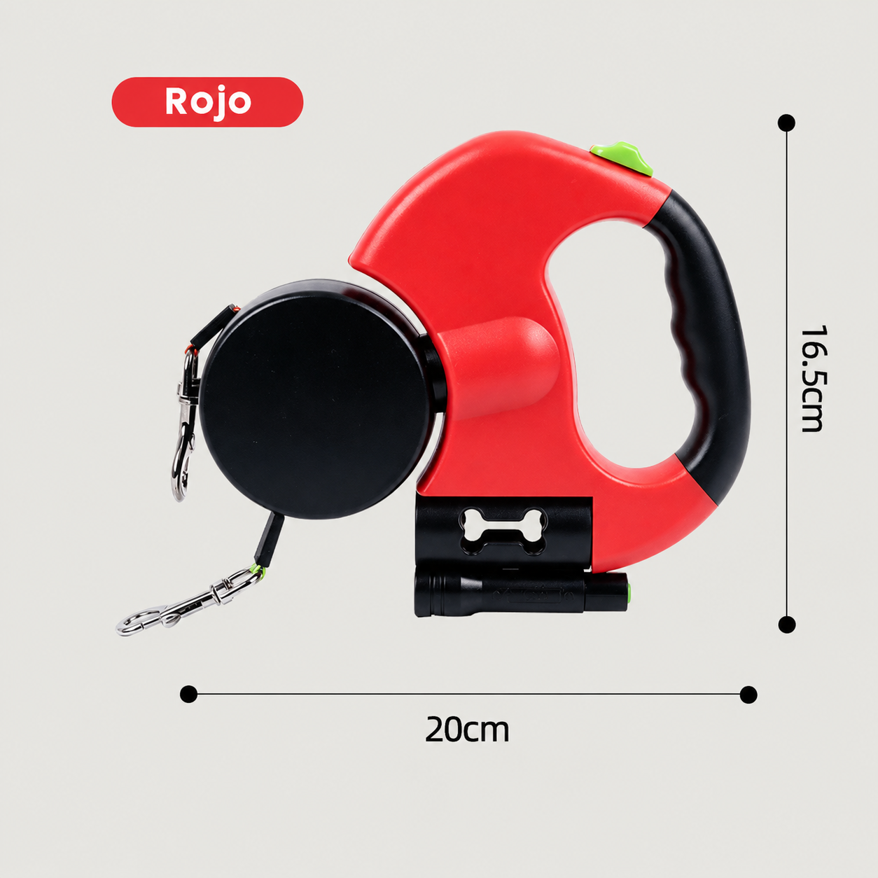 Duo Dog Leash — Dual Retractable Dog Leash for 2 Dogs