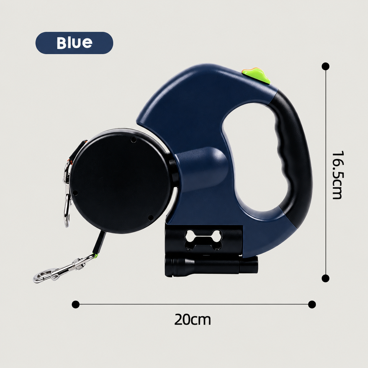 Duo Dog Leash — Dual Retractable Dog Leash for 2 Dogs