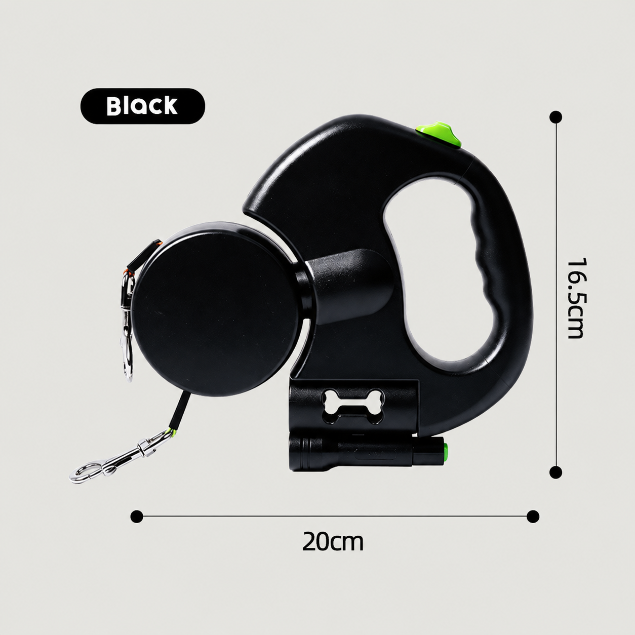 Duo Dog Leash — Dual Retractable Dog Leash for 2 Dogs