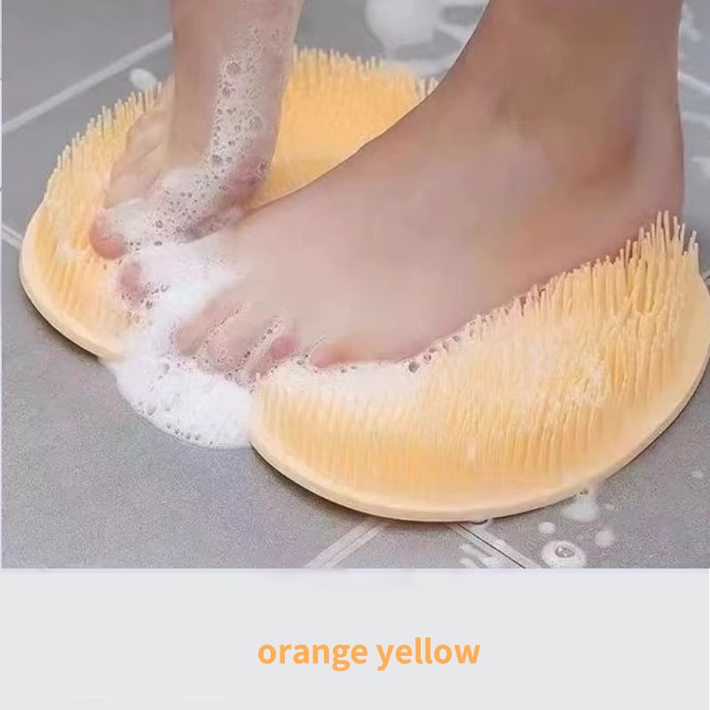 🏆Flash Sale⚡💥 50K+ SOLD! Almost Gone-💥Silicone Shower Foot Scrubber Mat,Best gifts