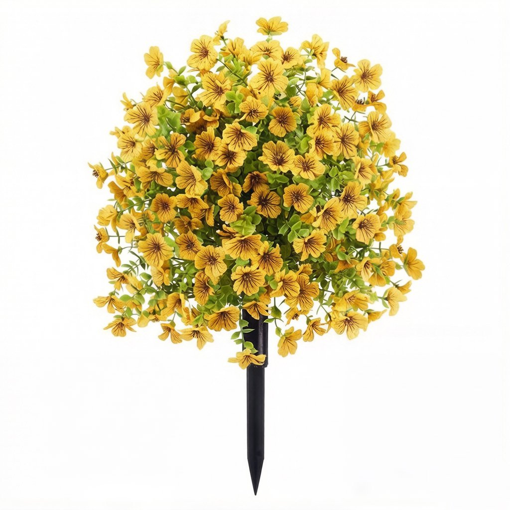 🎁Last Day Sale - 50% Off🔥Artificial Potted Trees With Ground Stakes🌼